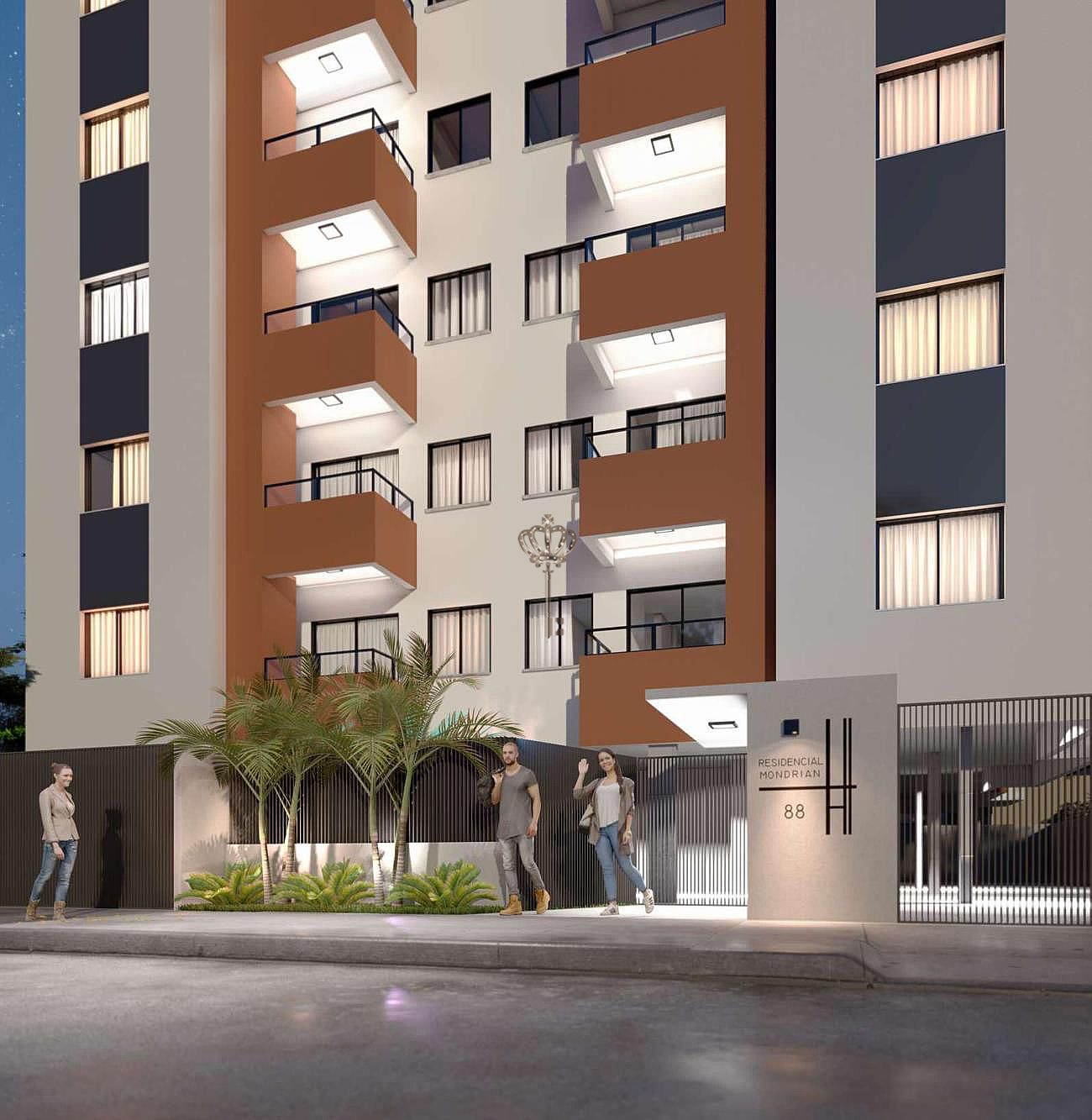 Apartamento Palhoa  Nova Palhoa  MONDRIAN