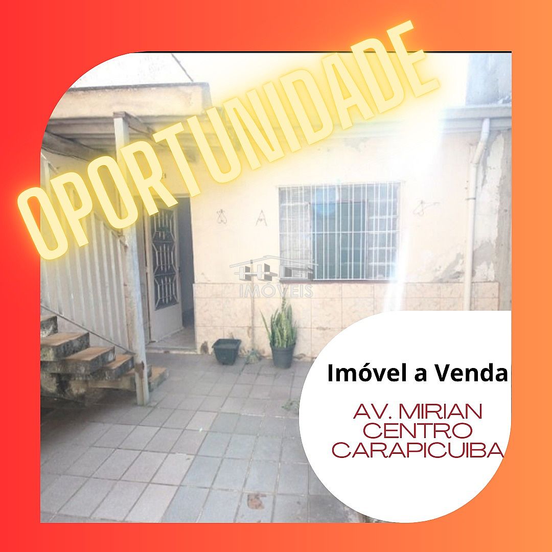 Casa para Venda - Centro - Carapicuba/SP - 